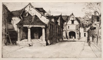 Old Museum, Beauvais by David Young Cameron