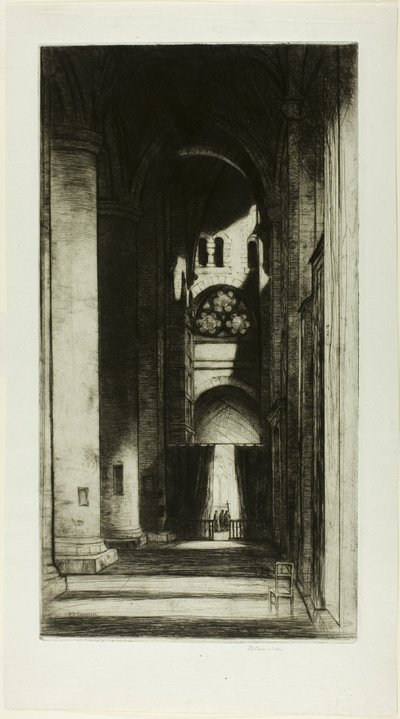 Tewkesbury Abbey by David Young Cameron