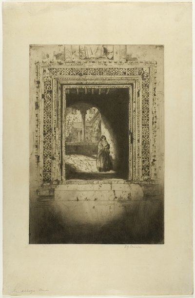 The Abbazia, Venice by David Young Cameron