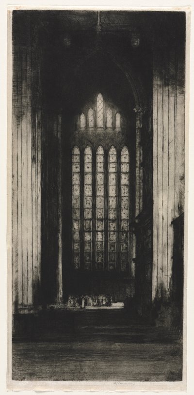 The Five Sisters, York Minster by David Young Cameron