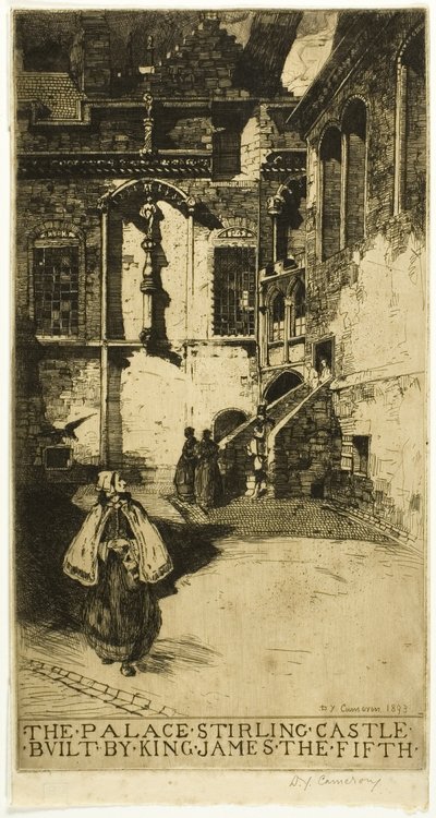 The Palace, Stirling Castle by David Young Cameron