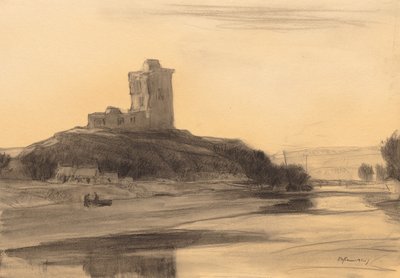 The Red Castle by David Young Cameron