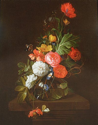 Still Life of Flowers by David de II Heem