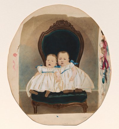 Twin Babies by Davis Brothers
