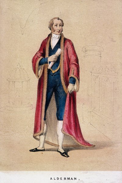 An Alderman, 1855 by Day and Son