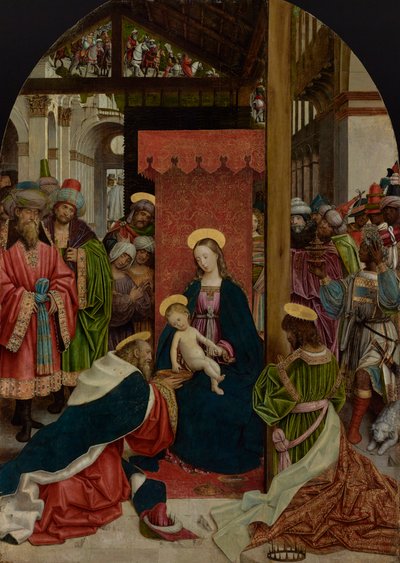 Adoration of the Magi by Defendente Ferrari