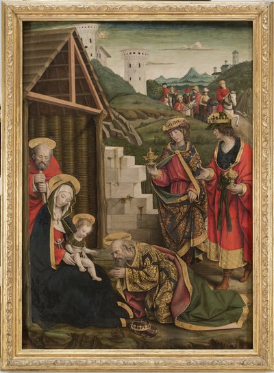 Adoration of the Magi by Defendente Ferrari