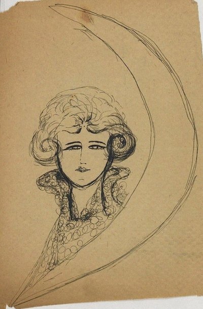 Self-Portrait by Delcourt