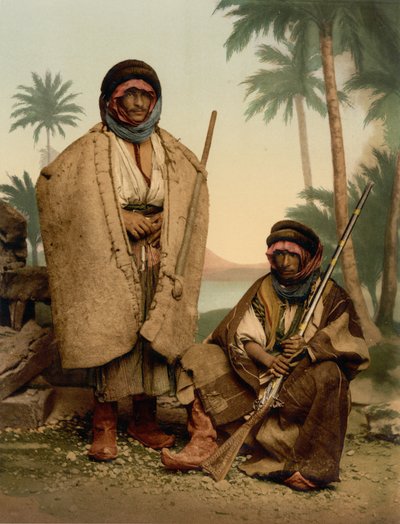 Bedouin Shepherds of Syria, Holy Land by Detroit Photographic Co.