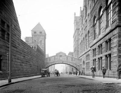 Bridge of Sighs, Pittsburgh, Pennsylvania by Detroit Publishing Co.
