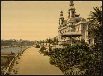 Casino, Monte Carlo, Monaco, Riviera by Detroit Publishing Co.