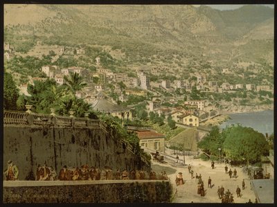 General View, Monte Carlo, Riviera, Monaco by Detroit Publishing Co.