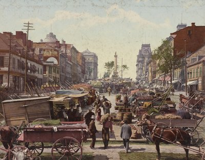 Jacques Cartier Square, Montreal by Detroit Publishing Co.
