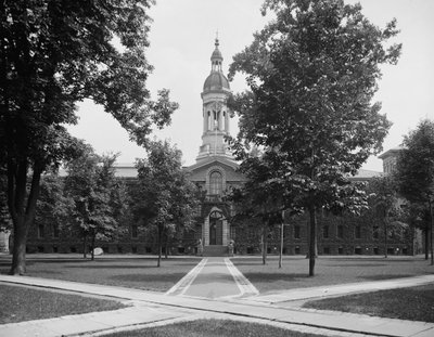 Nassau Hall, Princeton University, N.J. by Detroit Publishing Co.