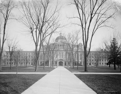 University Hall, University of Michigan by Detroit Publishing Co.