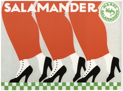 Salamander Shoes, 1912 by Deutsch