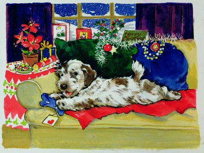 A Bone for Christmas by Diane Matthes