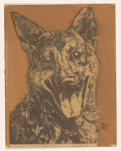 Dog Cees by Dick Ket (signed by artist)