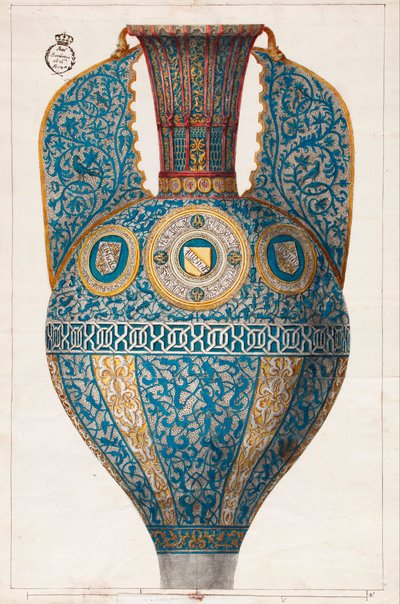 Nazarí Vase of the Shields by Diego Sánchez Sarabia
