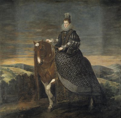 Queen Margaret of Austria on Horseback by Diego Velázquez