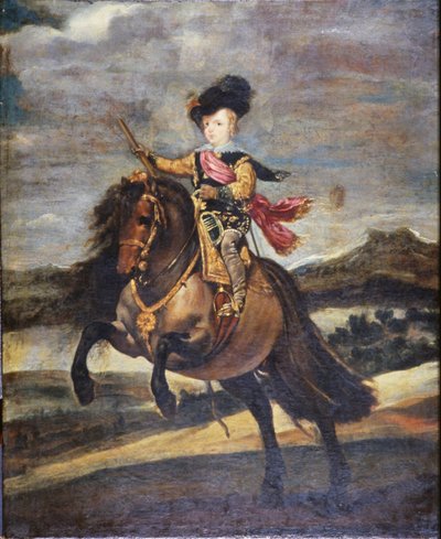 The Infante Baltasar Carlos on Horseback by Diego Velázquez