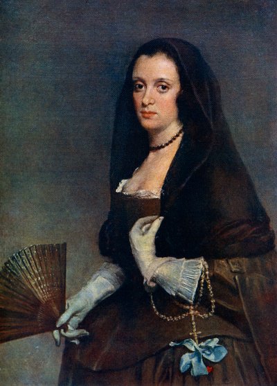 The Lady with a Fan by Diego Velázquez