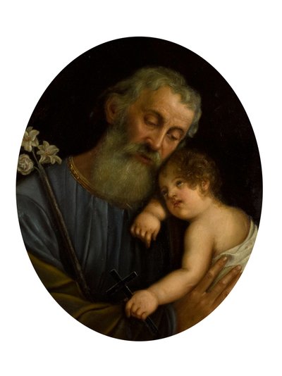 Joseph and Child by Diodato Massimo