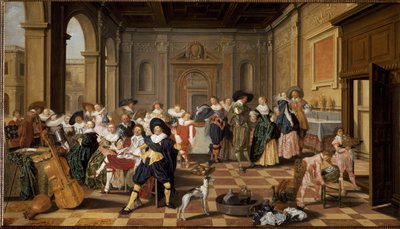 Reception of Nobles by Dirck Hals