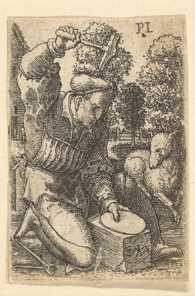 The Smith, 1520-25 by Dirck Vellert
