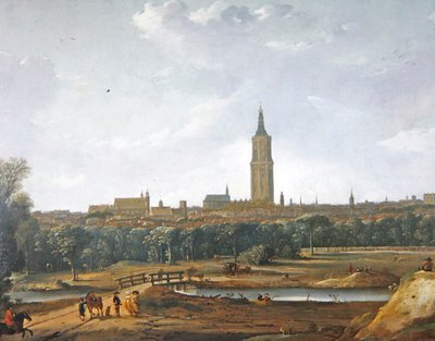 View of the Hague by Dirck Verhaert