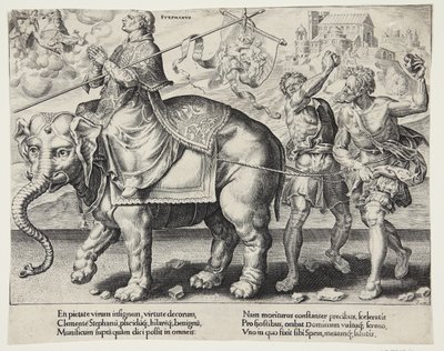 The Triumph of Stephen by Dirck Volckertsz. Coornhert