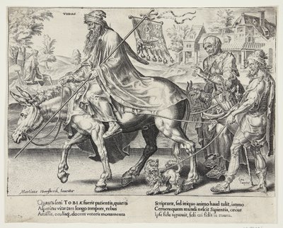 The Triumph of Tobit by Dirck Volckertsz. Coornhert