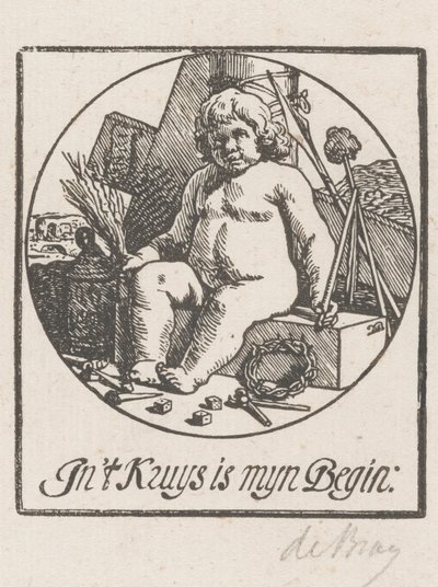 Christ Child Surrounded by Instruments of the Passion by Dirck de Bray