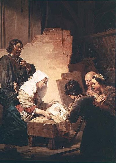 The Adoration of the Shepherds by Dirck de Bray