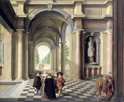 A Renaissance Hall by Dirck van Delen