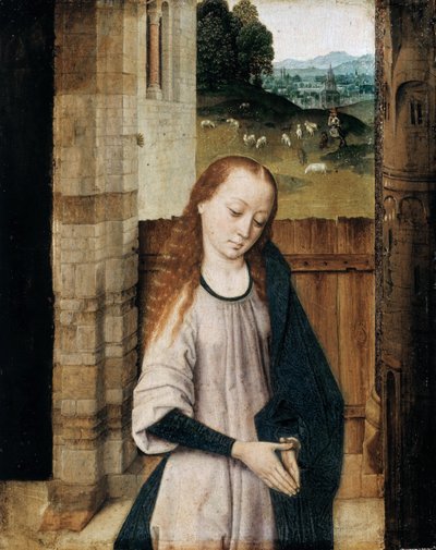 Virgin in Adoration, 15th Century by Dirk Bouts