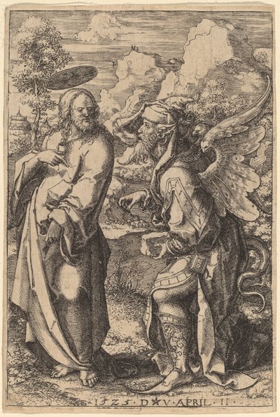 The Temptation of Christ by Dirk Jacobsz Vellert