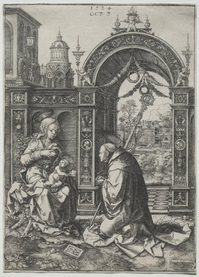 The Vision of St. Bernard by Dirk Jacobsz Vellert