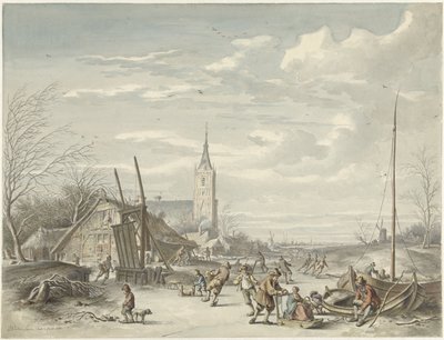 Winter Landscape by Dirk Jan van der Laan