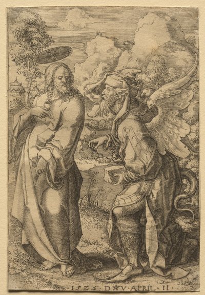Temptation of Christ by Dirk Vellert