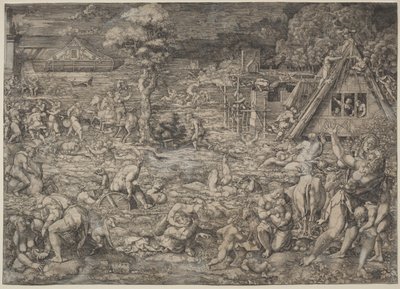 The Deluge by Dirk Vellert