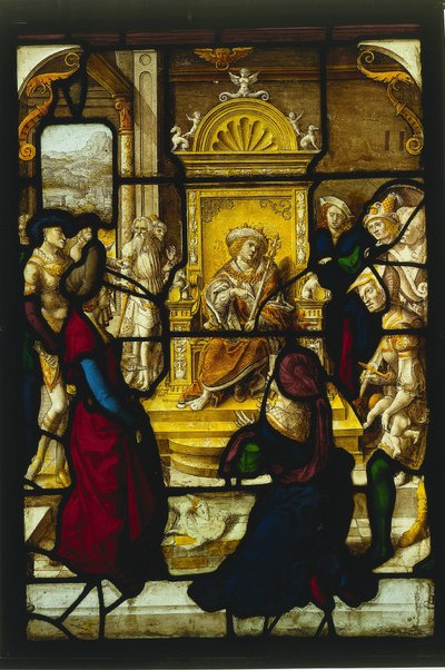 The Judgment of Solomon by Dirk Vellert