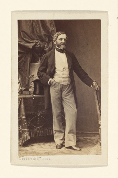 Portrait of a Bearded Man by Disdéri and Cie.