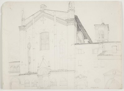 The Cathedral in Bologna by Ditlev Blunck