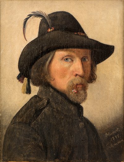 Self-Portrait as Legionnaire by Ditlev Blunck