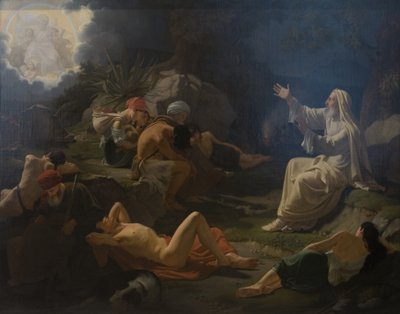 The Vision of the Prophet Ezekiel by Ditlev Blunck