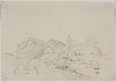 View Towards Civitella by Ditlev Blunck