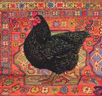 Black Carpet Chicken by Ditz