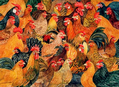 Fine Fowl by Ditz
