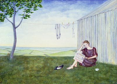 Girl in the Garden by Ditz